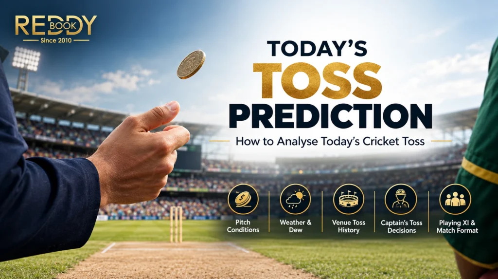 Reddy Anna Today Toss Prediction – How to Analyse Today’s Cricket Toss