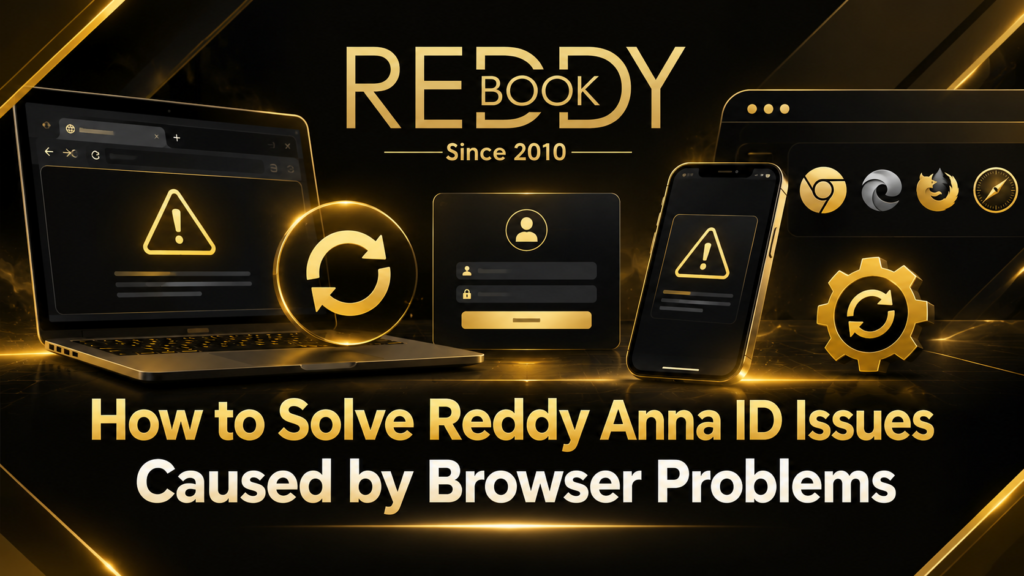 How to Solve Reddy Anna ID Issues Caused by Browser Problems