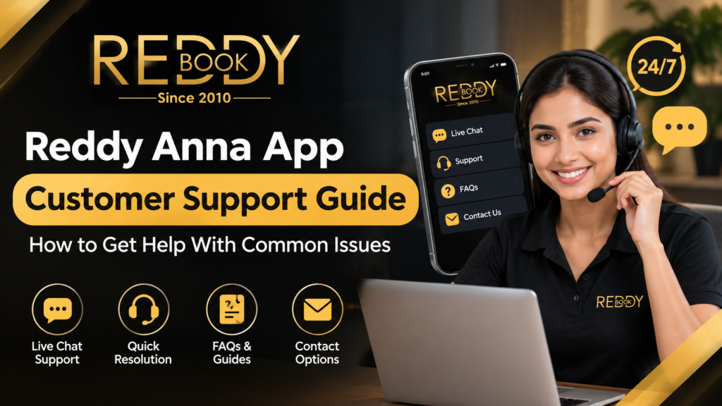 Reddy Anna App Customer Support Guide: How to Get Help With Common Issues