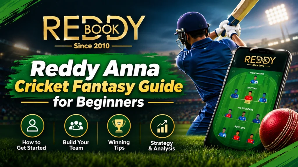 Reddy Anna Cricket Fantasy Guide for Beginners