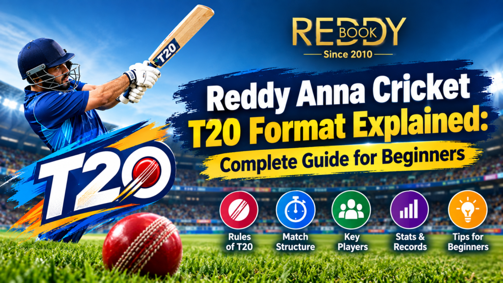 Reddy Anna Cricket T20 Format Explained: Complete Guide for Beginners