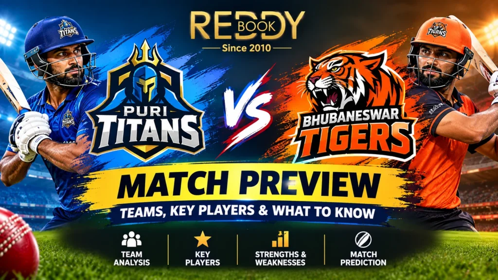 Puri Titans vs Bhubaneswar Tigers