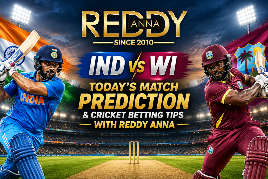 IND vs WI Today’s Match Prediction