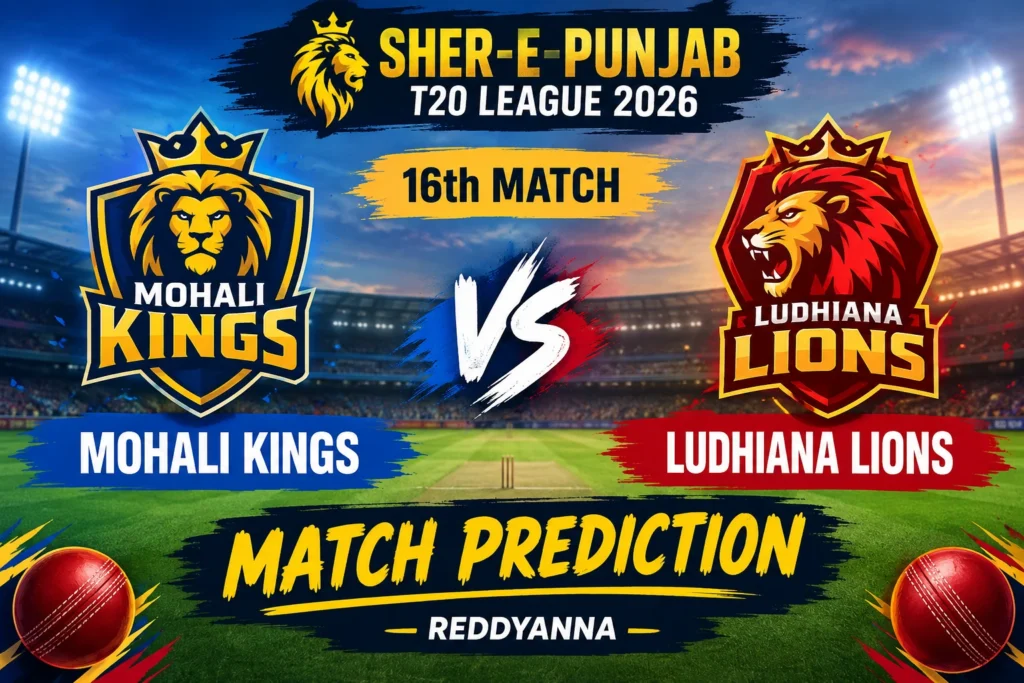 Mohali Kings vs Ludhiana Lions