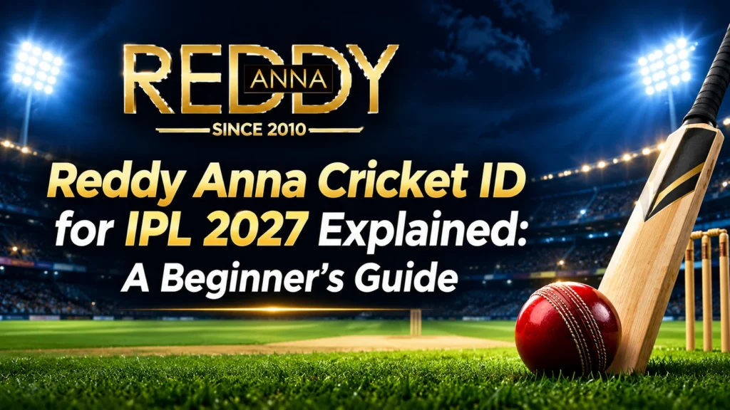 Reddy Anna Cricket ID for IPL 2027 Explained: A Beginner’s Guide