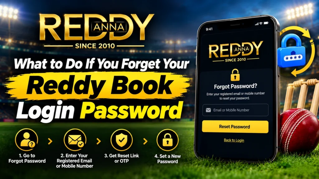 What to Do If You Forget Your Reddy Book Login Password